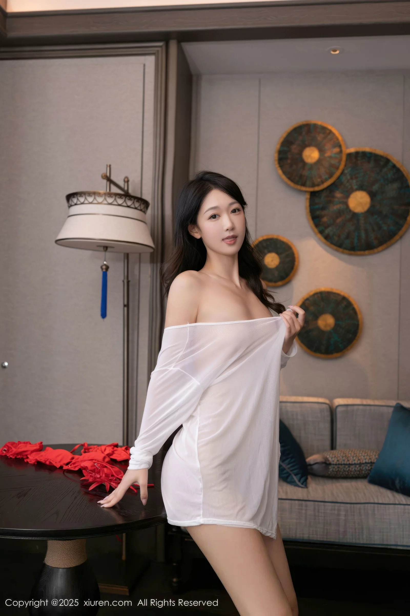 Xgyw.Org_[XiuRen秀人网]No.10662_模特唐安琪性感红色短裙露红色泳衣秀曼妙身姿迷人诱惑写真80P