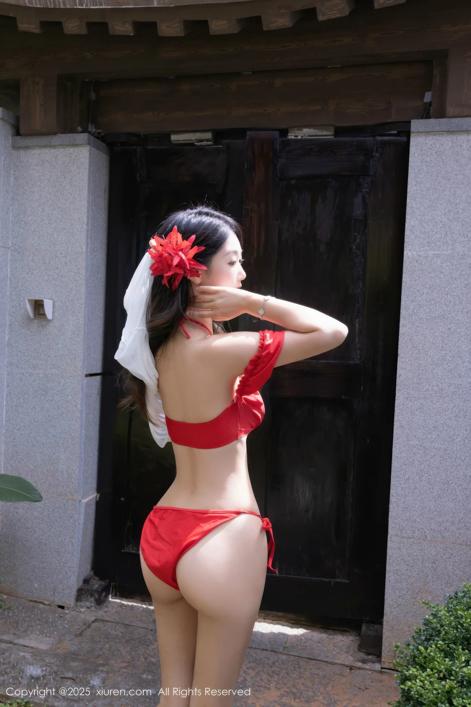 Xgyw.Org_[XiuRen秀人网]No.10662_模特唐安琪性感红色短裙露红色泳衣秀曼妙身姿迷人诱惑写真80P