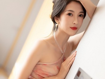 [XiaoYu画语界]Vol.891_模特林乐一半脱浅色花纹连衣长裙露性感内衣肉丝吊袜诱惑写真83P