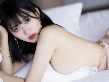 [XiaoYu画语界]Vol.1028_模特林子遥性感粉灰色吊带长裙配灰色丝袜秀曼妙身姿诱惑写真80P
