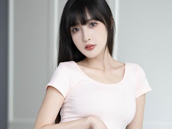 [XiaoYu画语界]Vol.1112_模特林星阑浅粉色上衣配粉短裙露性感内衣配开档肉丝诱惑写真83P