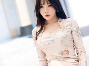 [XiaoYu画语界]Vol.1199_模特徐莉芝Booty性感图案旗袍+浅灰情趣服饰秀曼妙身姿诱惑写真90P
