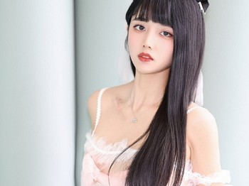 [YouMi尤蜜荟]Vol.1041_模特赵可欣baby白色轻透薄纱服饰配情趣内衣秀惹火身材诱惑写真54P