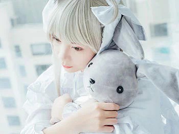 [Tukmo兔几盟]Vol.097_新人嫩模鱼丸COS春日野穹系列雪嫩皮肤甜美迷人写真39P